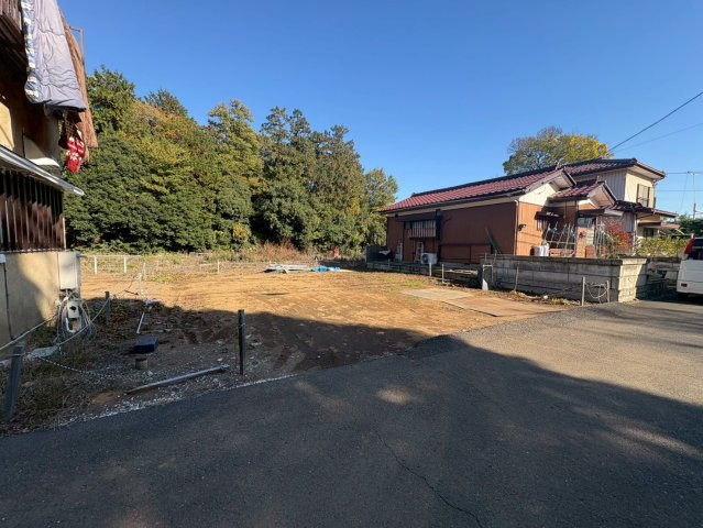 狭山市中新田　建築条件なし売地　「新狭山駅」バス7分　敷地37坪　【堀兼小学区】の外観