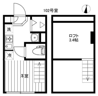 【間取り】 | Coron　Heiwadai | 【最新技術・IOT導入物件】インターネット無料♪