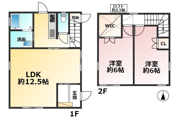 【間取り】 | 南区老司2丁目戸建