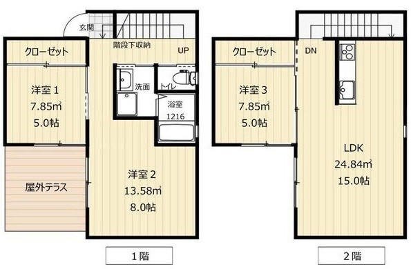 メゾンドケイアネックスの間取り