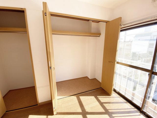 エムズコート土呂の収納|クローゼット！