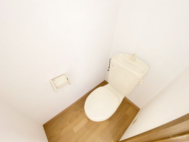 エムズコート土呂のトイレ|シンプルなトイレです！