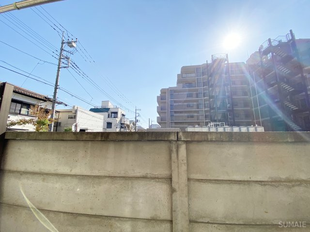 エムズコート土呂の展望|1階ですが人目は気になりません！