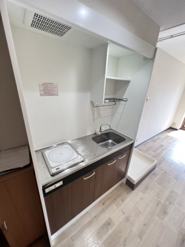 アルファクリオコートのキッチン|コンパクトなキッチンで掃除もラクラク