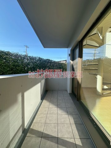 ラビーナ櫛原のバルコニー|広々としたバルコニーです