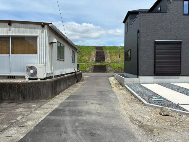 新築戸建　羽島市福寿町2期　全4区画分譲の前面道路含む現地写真|■前面道路　■ヤマダ不動産　株式会社リライフ　
■夢のマイホーム購入をフルサポートします！