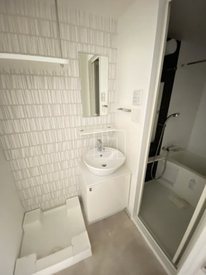 【洗面所】 | エスリード梅田グレイス | エスリード梅田グレイス　洗面脱衣所