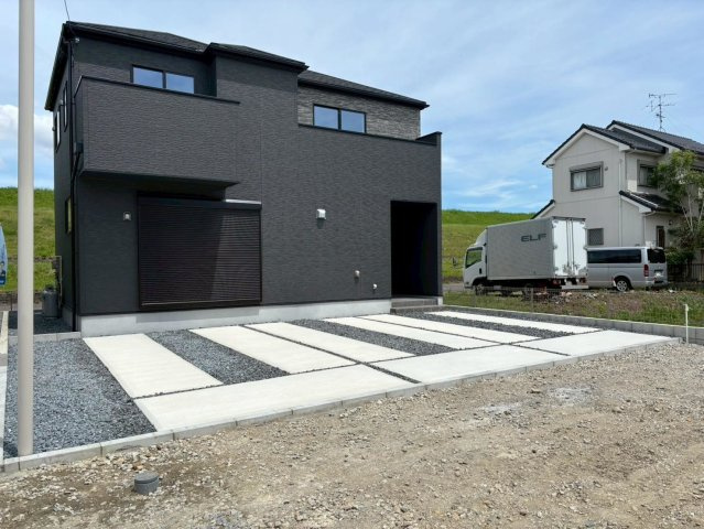 新築戸建　羽島市福寿町2期　全4区画分譲の外観|「現地（2026年5月26日）撮影」
■外観写真　
■ヤマダ不動産　株式会社リライフ　