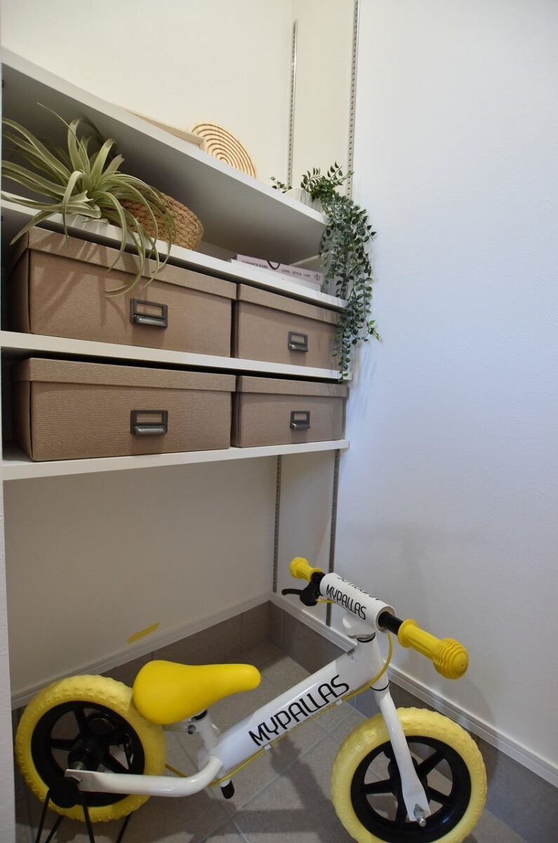 広島市佐伯区五月が丘4丁目　新築一戸建て(全2棟)の収納