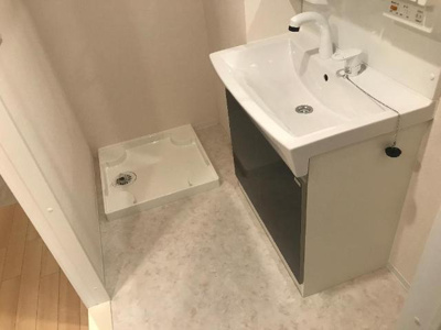 【洗面所】 | ＭＥＲＶＥＩＬＬＥ・三萩野 | 洗面