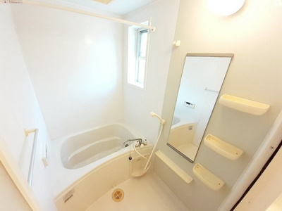 【浴室】 | ユニメゾン葛原Ｂ | ゆったり過ごせるお風呂です