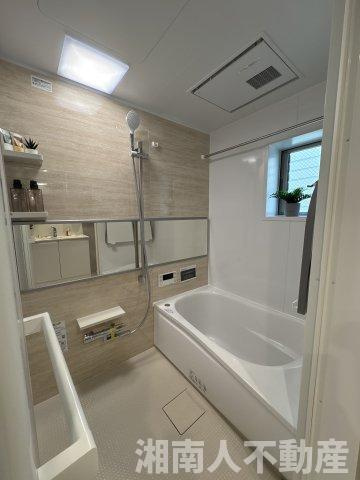 サンビーチ平塚2号棟の浴室|ゆったり過ごせるお風呂です