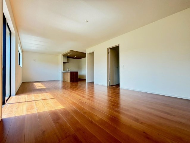 新築戸建　羽島市福寿町2期　全4区画分譲の前面道路含む現地写真|「現地（2026年2月17日）撮影」　
■前面道路　
■ヤマダ不動産　株式会社リライフ