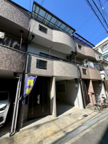 寝屋川市池田西町の前面道路含む現地写真