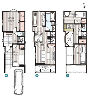 さいたま市大宮区櫛引町1527②　新築一戸建て　01