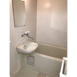 プリミエール八田の浴室