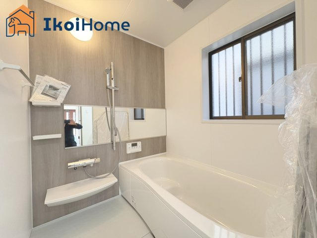 神戸市西区中野１丁目　中古戸建の浴室|【ホームページに現地動画掲載中】●年中無休：当日予約可●足を伸ばしてご入浴いただける新調済みの浴室♪