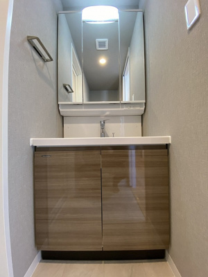 【洗面所】 | RELUXIA新御徒町 | 洗面台