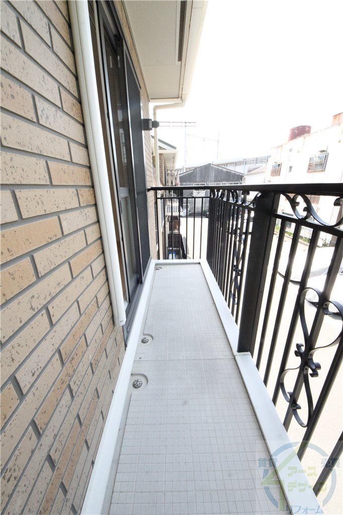 メゾン　リベルタのバルコニー|※類似部屋