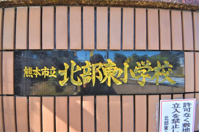 熊本市北区鶴羽田4丁目第7₋5棟(5号棟)の周辺|北部東小学校