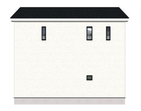 クレイドルガーデン高知市百石町 第1の外観パース|外観パースです