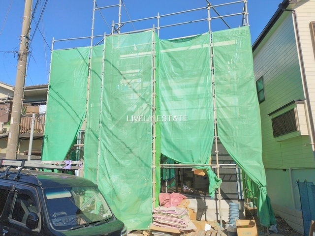 越谷市大字袋山 新築分譲住宅の外観