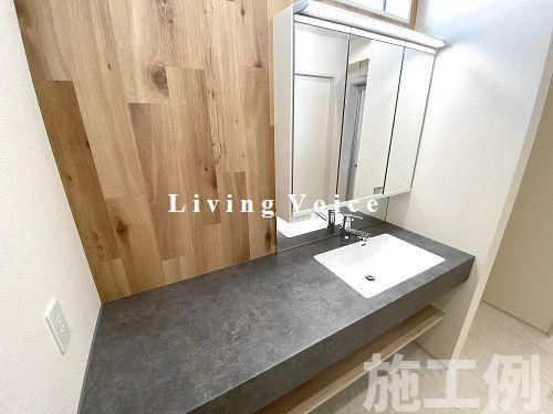 【独立洗面台】 | 【仲介手数料０円】海老名市上今泉5丁目　新築一戸建て | 海老名市上今泉5丁目　新築一戸建て