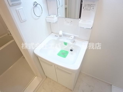 【独立洗面台】 | クレセル本千葉 | 独立洗面台で身支度をすべて済ませてしまいましょう