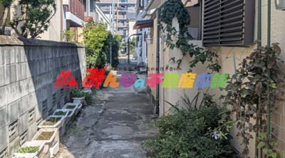 【前面道路含む現地写真】 | 福岡県久留米市西町