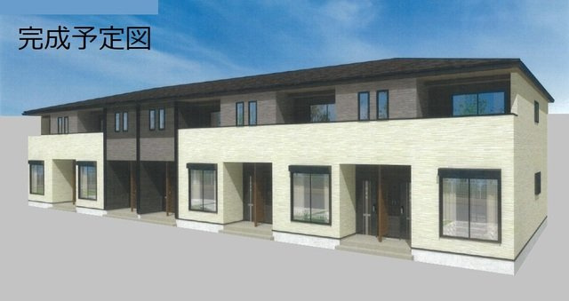 西梶尾町アパートの外観|外観もきれいです