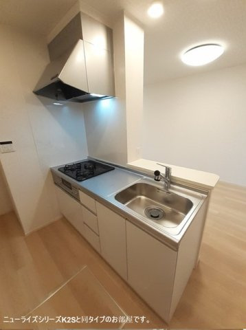 西梶尾町アパートのキッチン|キッチンでお料理をお楽しみください