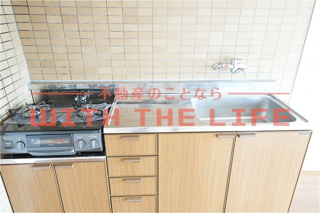 ＧＲＡＮＶＩＡ（グランピア）東合川【キャッシュバック対象物件】のキッチン|お料理しやすいキッチンです