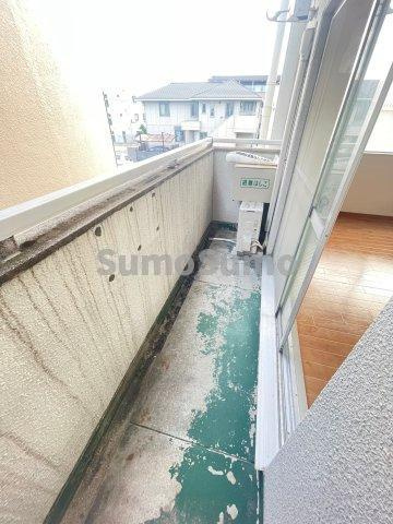 YAマンションのバルコニー