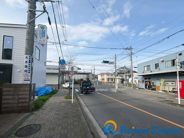 新築戸建　茅ヶ崎市みずき2丁目の前面道路含む現地写真