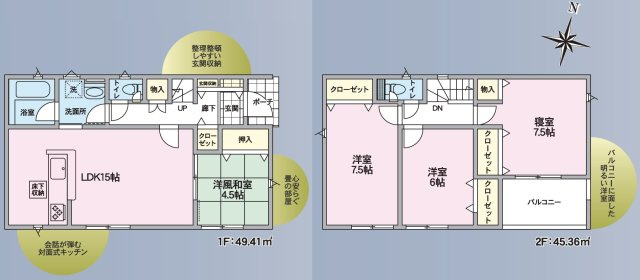 塩尻市塩尻町第10　2号棟の間取り