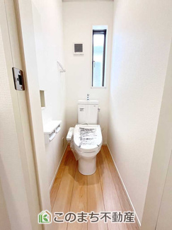 【トイレ】 | CRADLEGARDEN高根沢町宝積寺第16　3号棟 | トイレは１階にも２階にもありますので、大家族でも安心でございます♪