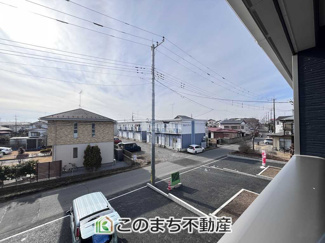 【展望】 | CRADLEGARDEN高根沢町宝積寺第16　3号棟 | バルコニーからの眺めです！
