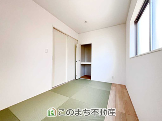 【和室】 | CRADLEGARDEN高根沢町宝積寺第16　3号棟 | 独立した和室は来客時や、ご親族やご友人にご宿泊して頂く際に大変便利
