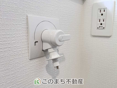 【設備】 | CRADLEGARDEN高根沢町宝積寺第16　3号棟 | スマートな洗濯機水栓も♪
