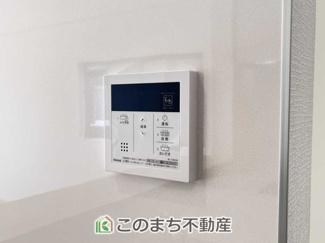 【設備】 | CRADLEGARDEN高根沢町宝積寺第16　3号棟 | 省エネ仕様の給湯器です☆設定した温度のお湯が出ます！お風呂のお湯はりもボタン１つで自動です♪