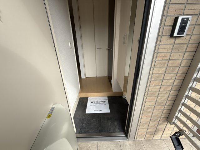パークフロントＭの玄関