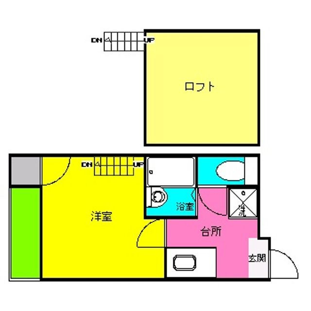 サンシティ大濠の間取り