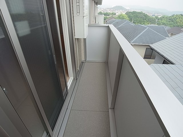 レガロ鈴蘭Ⅱのバルコニー|日当たりの良いバルコニー