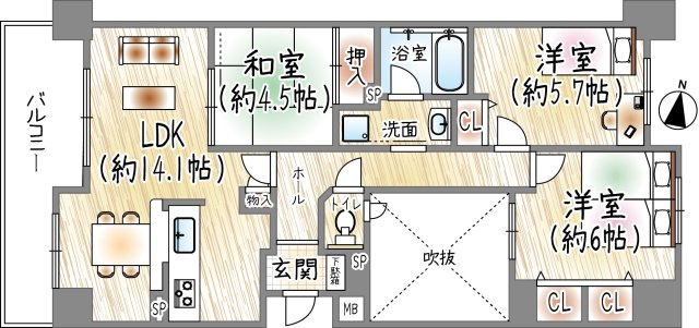 サンクタス西宮山手