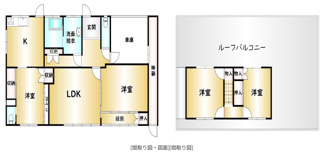 【間取り】 | 福岡県久留米市荒木町下荒木
