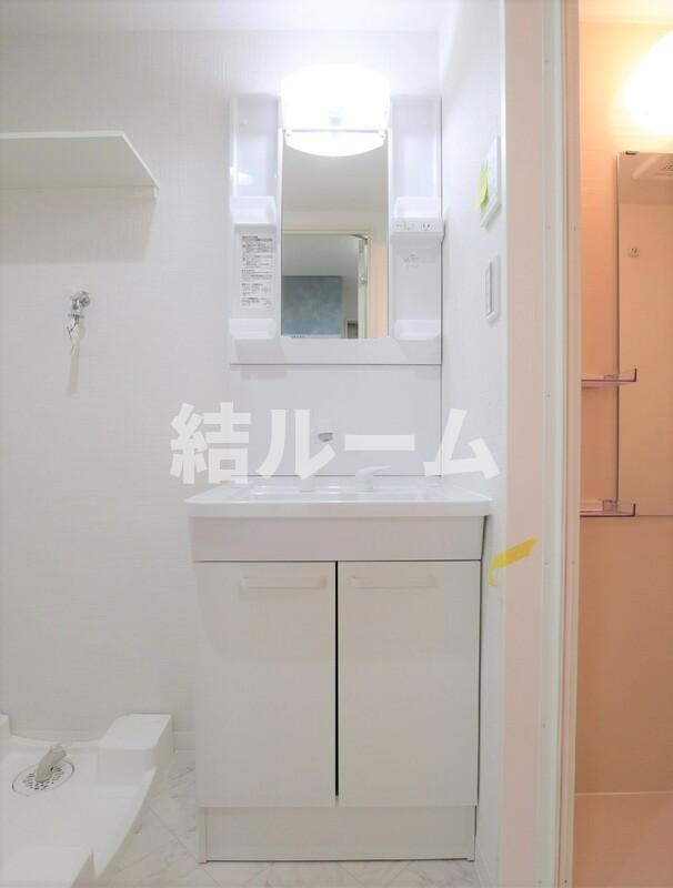 板橋区中丸町の賃貸マンションの洗面所