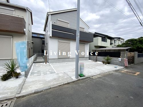 【外観】 | 【仲介手数料０円】茅ヶ崎市南湖4丁目　新築一戸建て　2号棟　全2棟 | 2号棟　茅ヶ崎市南湖4丁目　新築一戸建て　全2棟