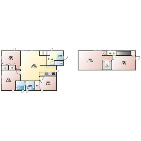 【間取り】 | 蛍ヶ丘戸建