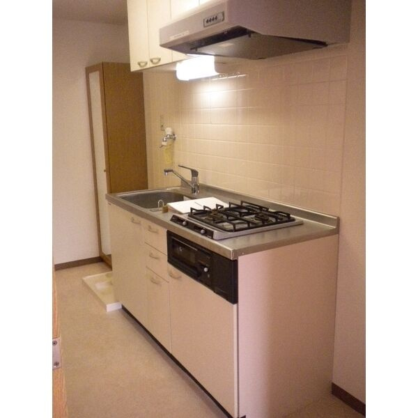 小石川ガーデンハウスのキッチン|ガスキッチン