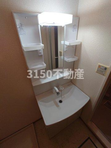 Salt Valley Court(ソルトバレーコート )　Bの洗面所